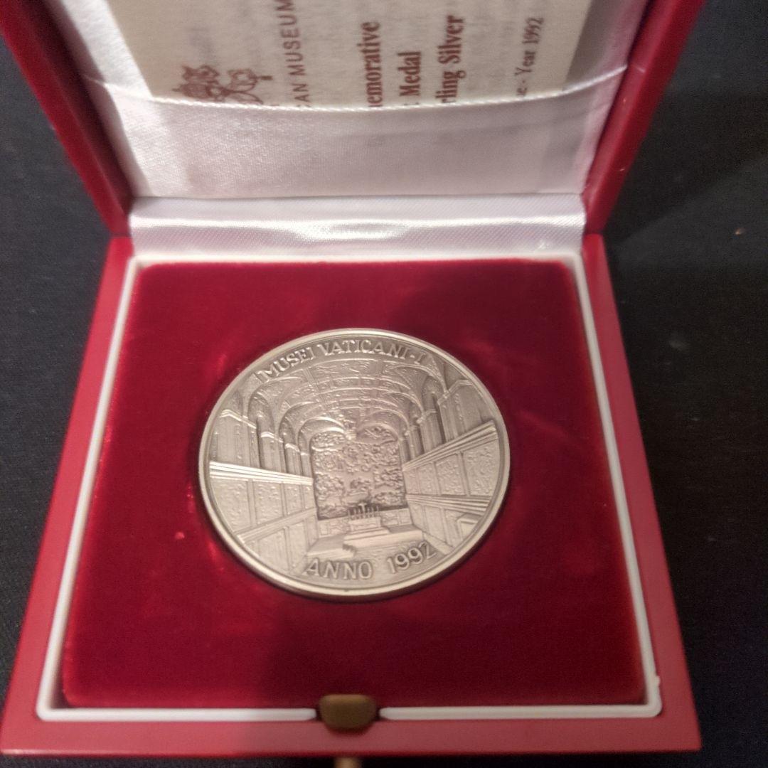 1992年発行 ヴァチカン美術館第1回年刊記念メダル
