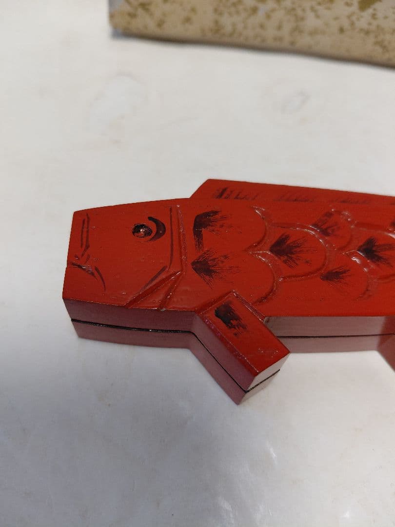 茶道具　鯉幟香合　こいのぼり香合　淡々斎好