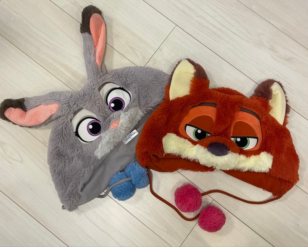 【ズートピア】　ニック　ジュディ　ファンキャップ