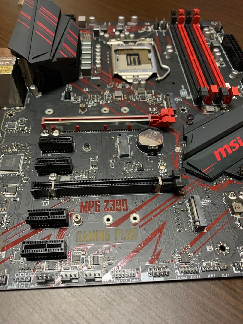 【動作確認済み】MSI GAMING PLUS マザーボードz390