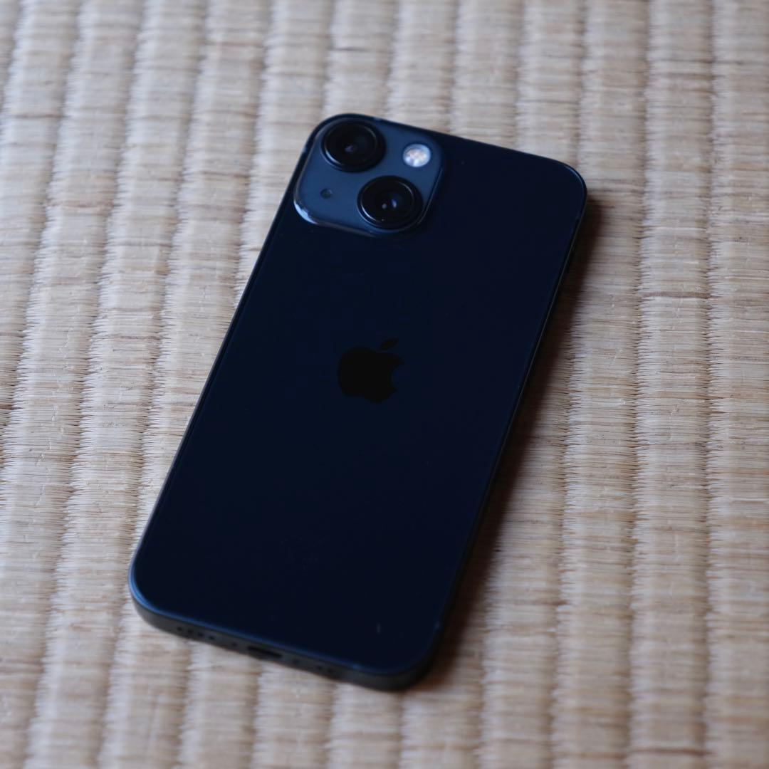 【美品】iPhone13 mini 128GB ミッドナイト SIMフリー