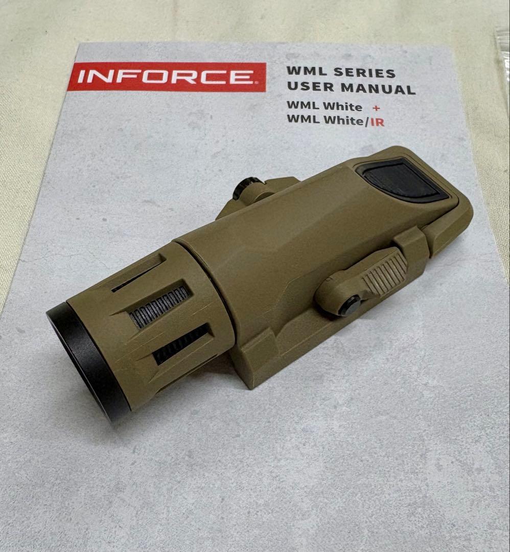 INFORCE WML White / IR タン　実物　タクティカルライト