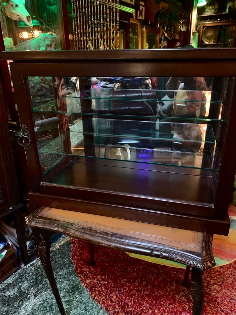 ガラスコレクションケース　飾り棚