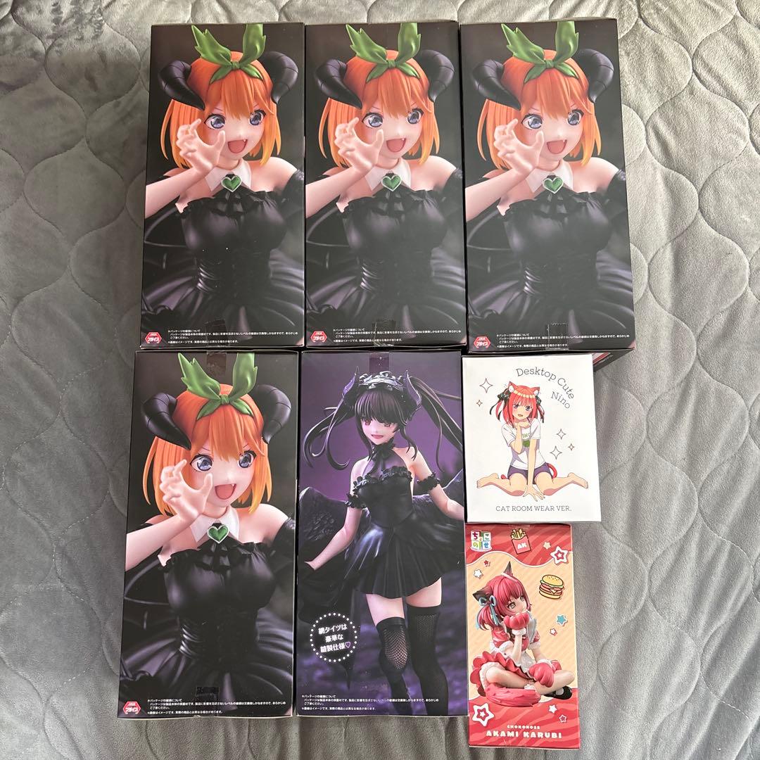 美少女系プライズフィギュア7個セット