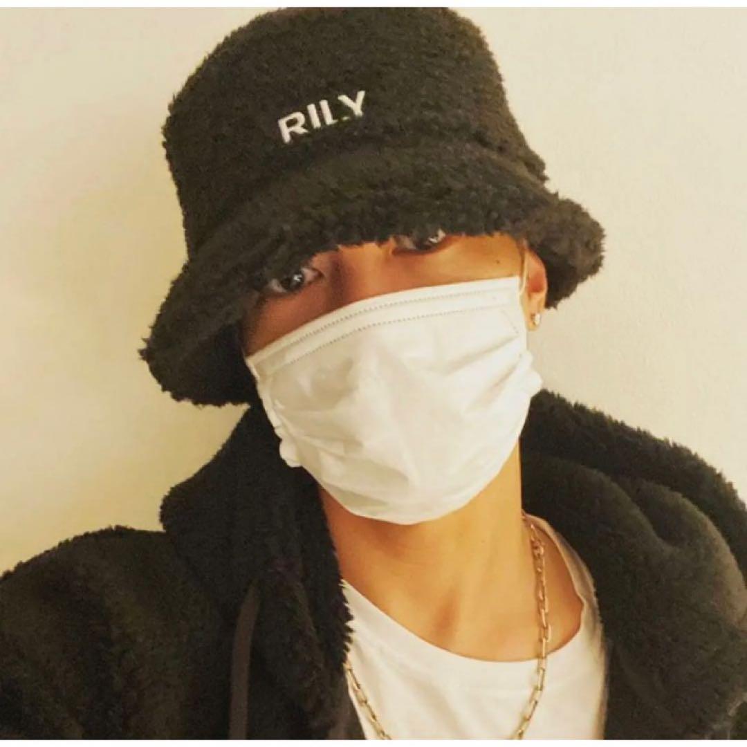 RILY 今市隆二 ボアバケットハット L