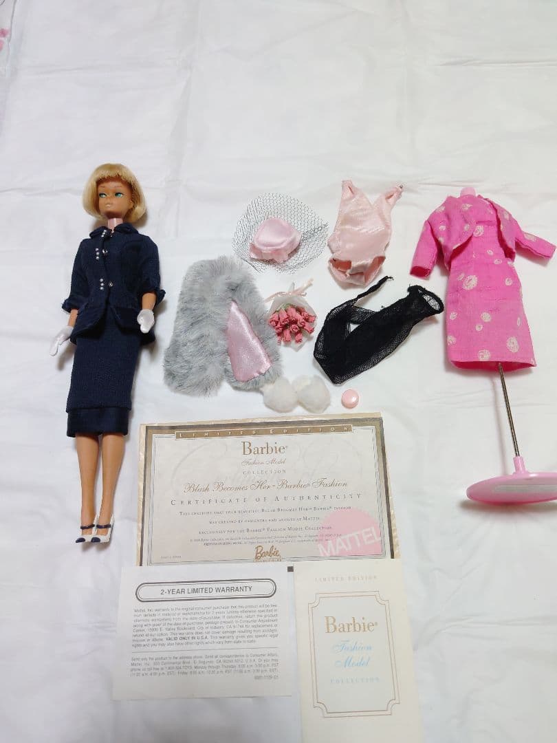 バービー人形　ビンテージ１９５８年