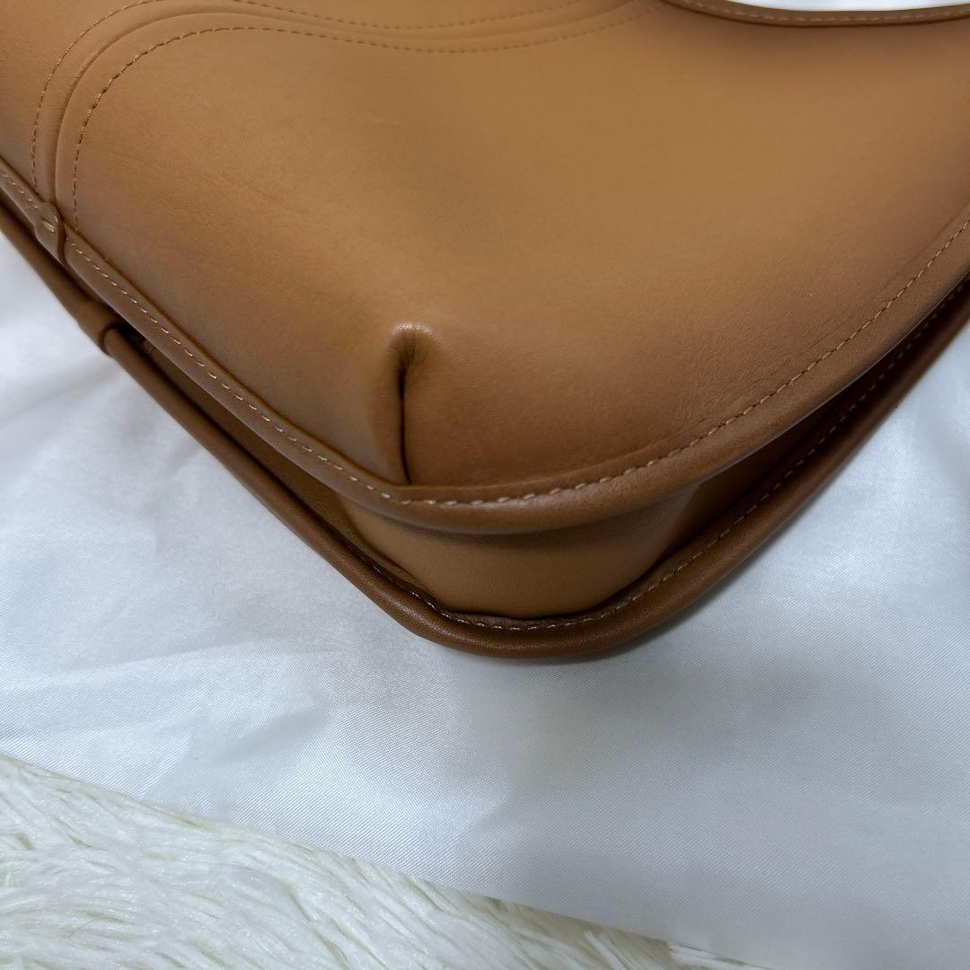 【COACH 】美品✨ブラウン ショルダーバッグ　c2265