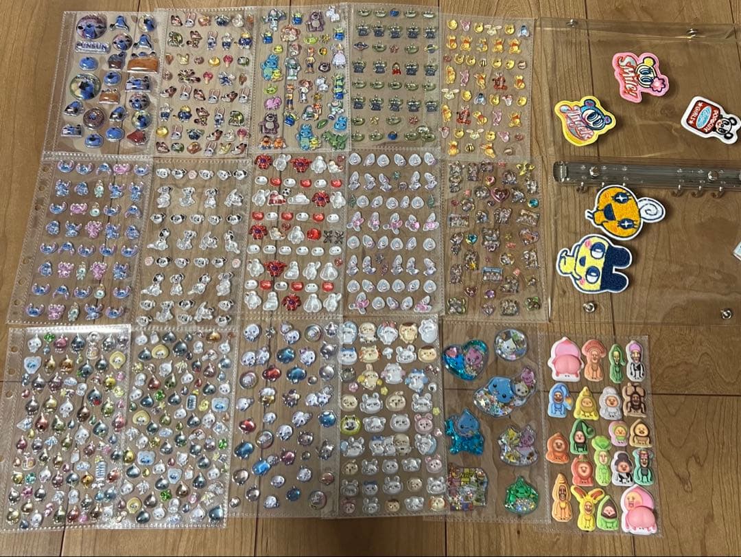 シール帳 完成品 全16ページ