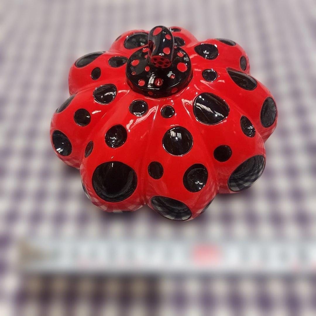 草間彌生 YAYOI KUSAMA かぼちゃ オブジェ ペーパーウェイト