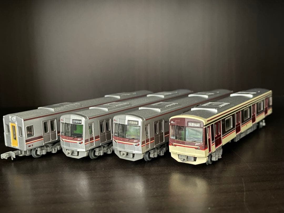 北大阪急行 9000系 北急 トミーテック 鉄コレ【3＋1連/ディテールアップ】