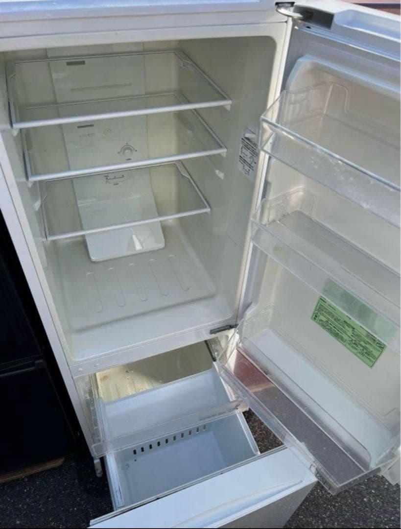 2019年式 156Lアイリスオオヤマ 冷凍冷蔵庫 AF156-WE