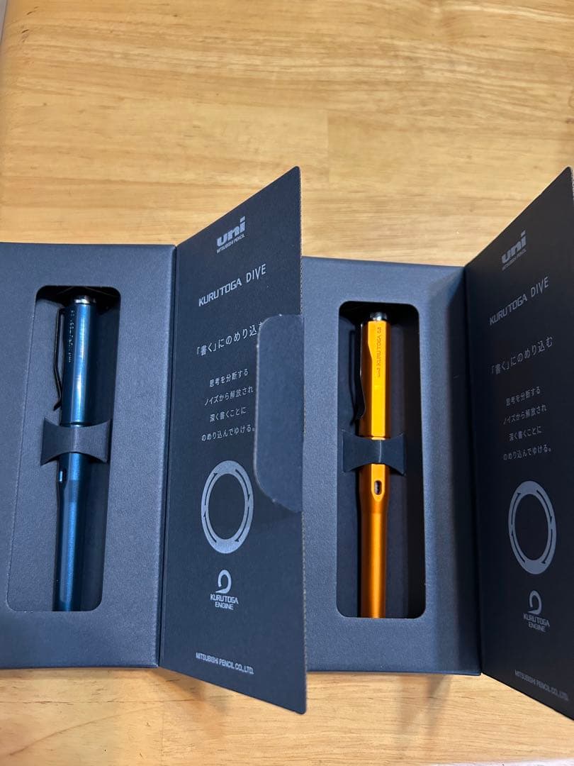 KURUTOGA DIVE トワイライトオレンジ、アビスブルー2本セット