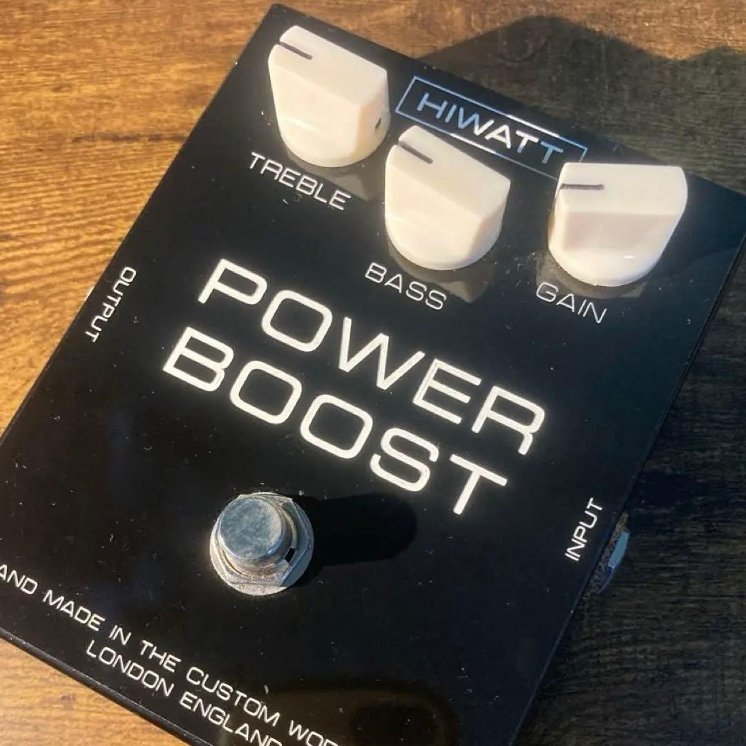 英国の幻⁉️HIWATT power boost‼️