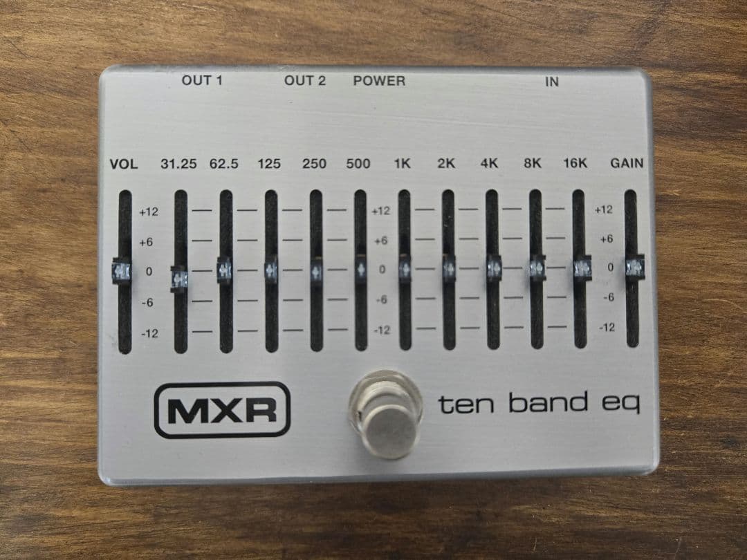 MXR ten band eq (18Vアダプター付き)