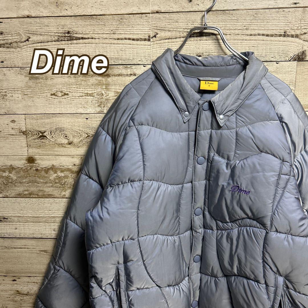142【人気即完売品】ダイム☆ワンポイント刺繍ロゴ　パファージャケット