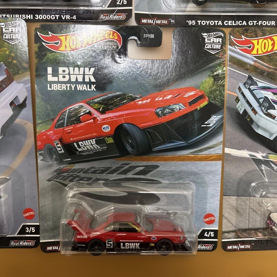 【絶版品・希少人気品】ホットウィール マウンテンドリフターズ　5台セット￼