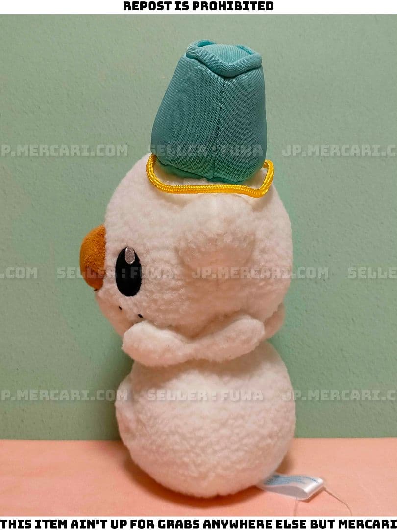 【未使用】ポケットモンスター ポケモン 雪だるま ミジュマル ぬいぐるみ
