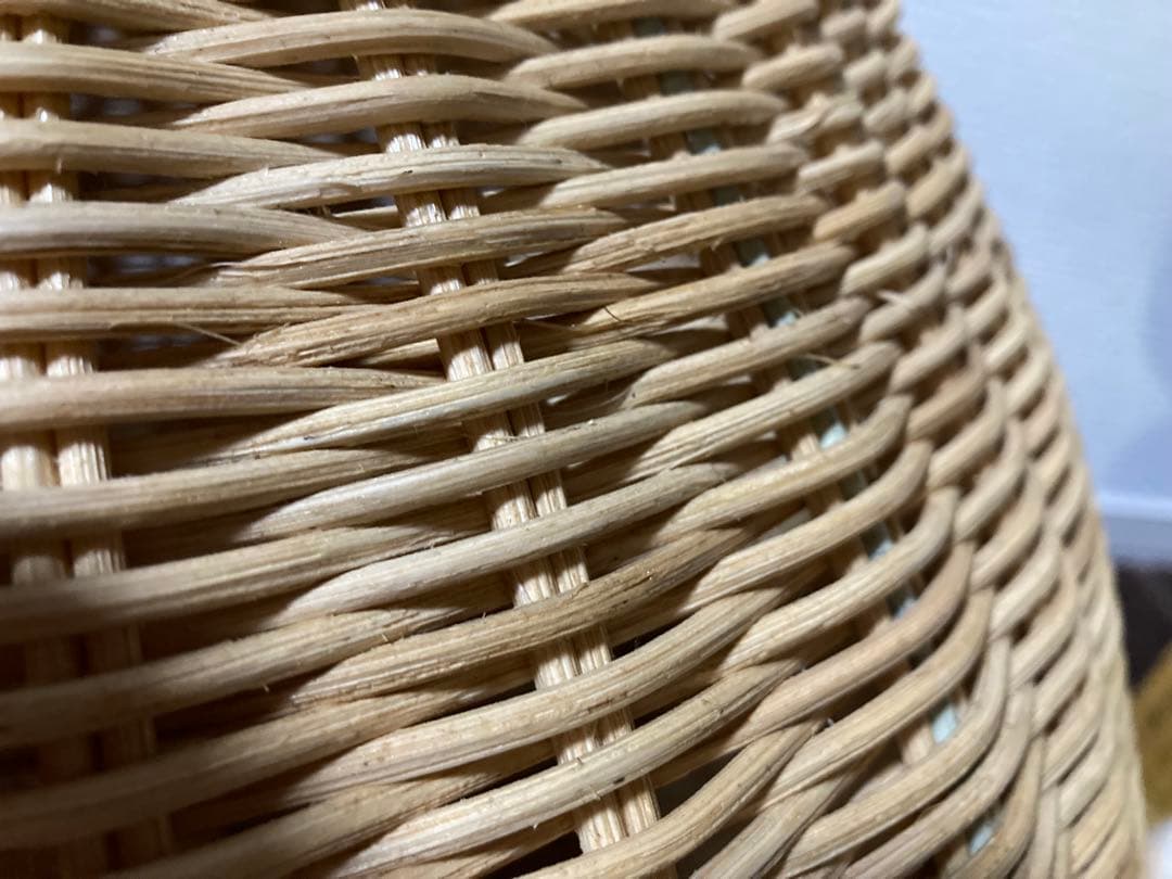 オルネコ　ガーリックネコハウス　ラタン　クッション付