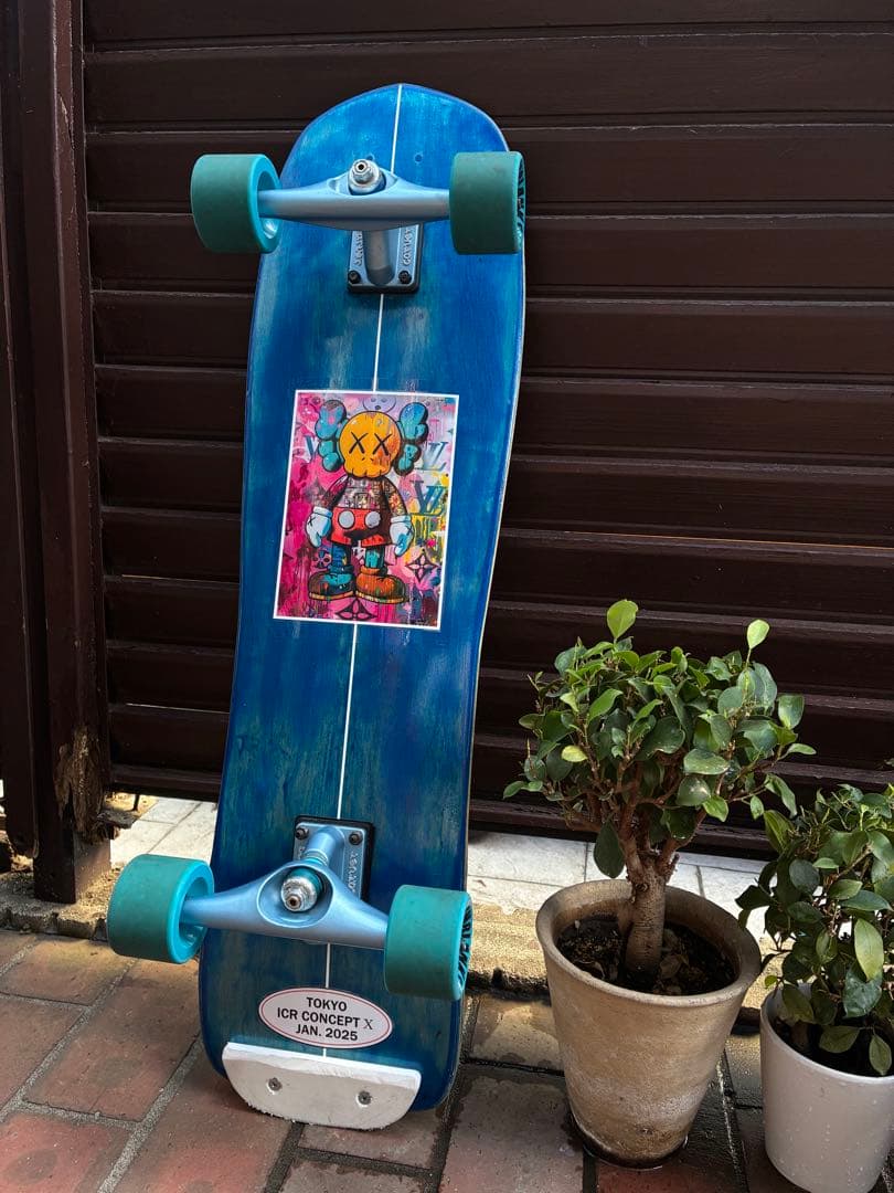 SOULBOARDIYタイプ自作デッキ carver CX4トラック装着 美品