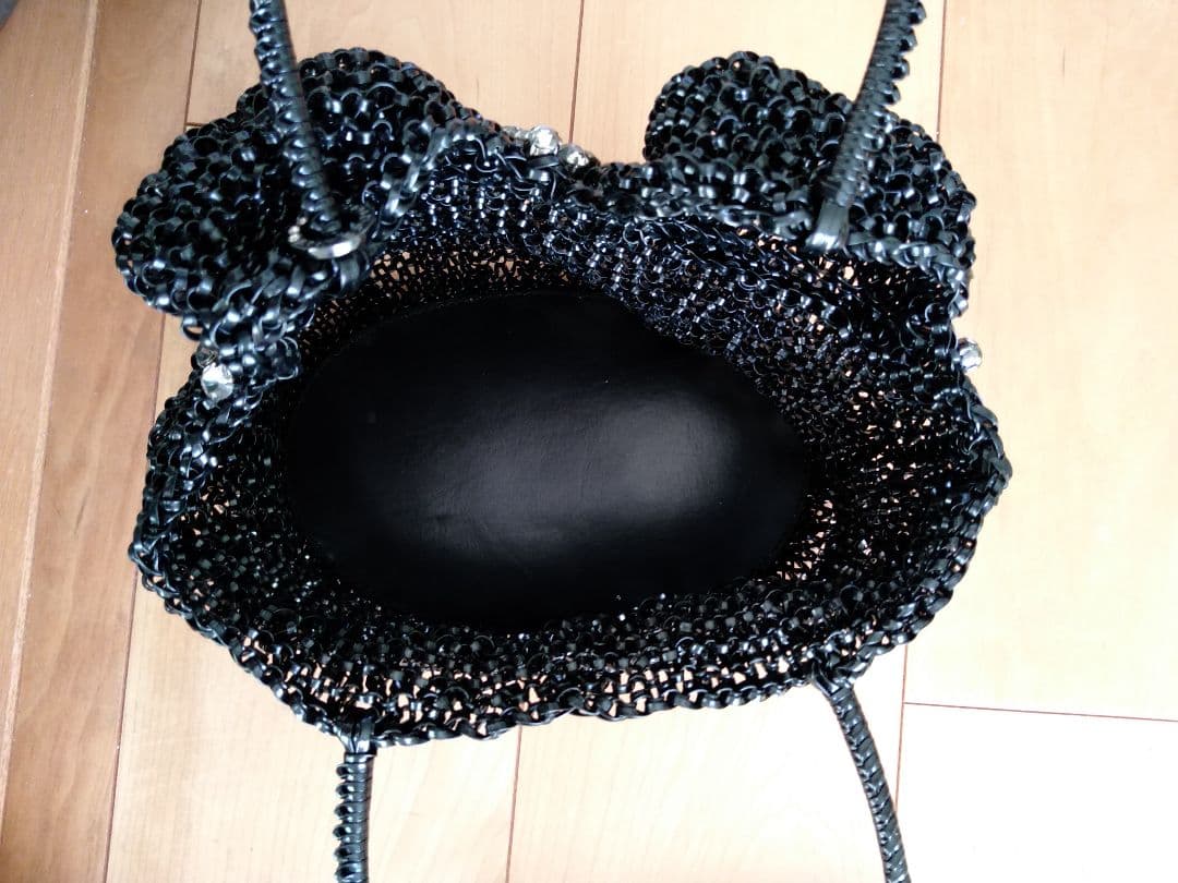 みー「アンテプリマ」超レアなデザイン　ワイヤー・ラインストーン・バッグ