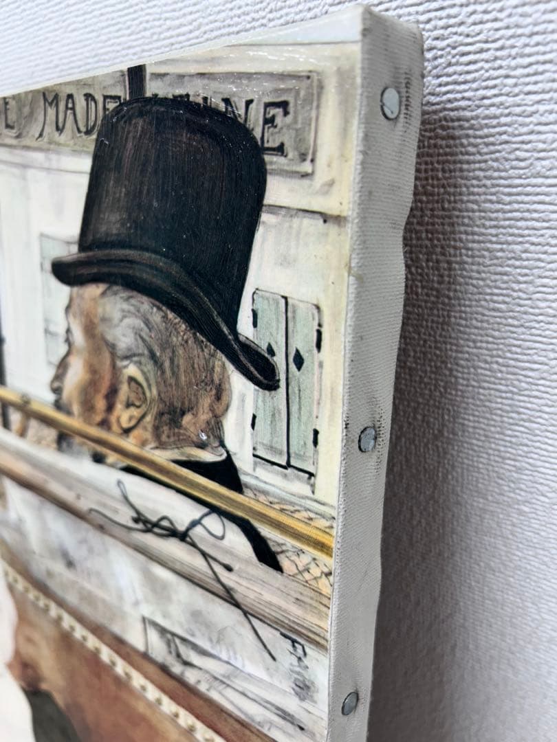 藤田嗣治 レオナール・フジタ カフェ 複製画