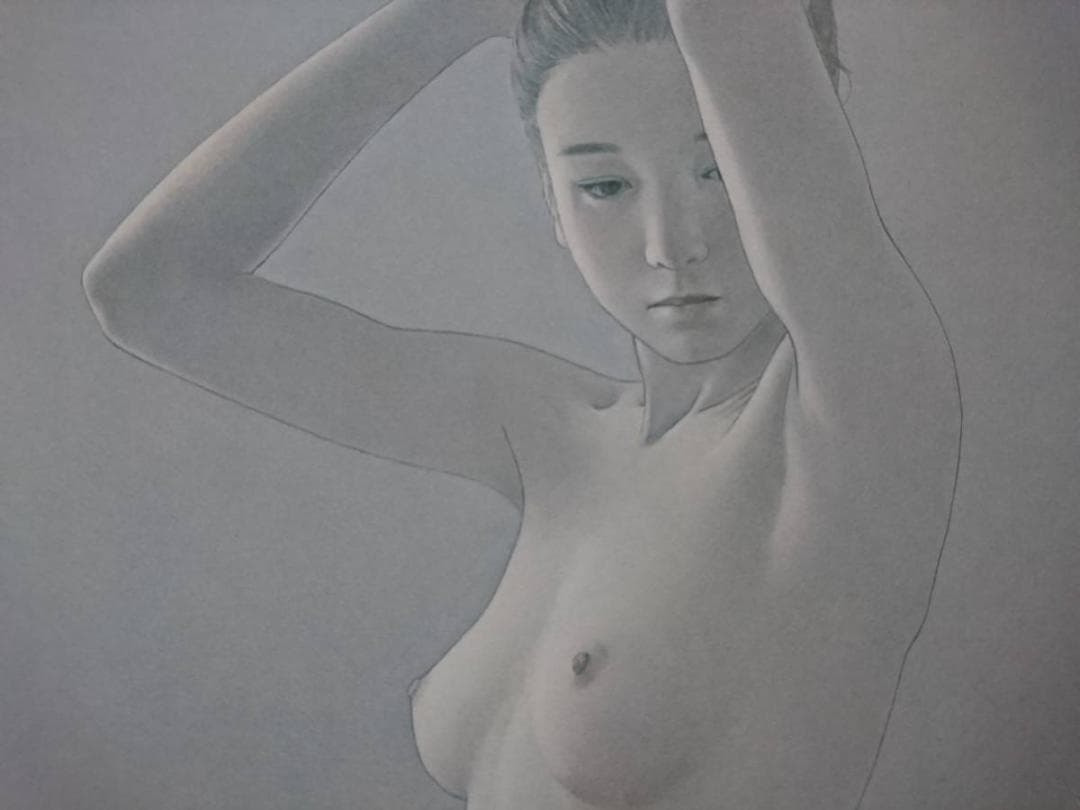 高塚省吾、夜明け、たかつか せいご、美人画、裸婦、入手困難レアな年代物の画集より