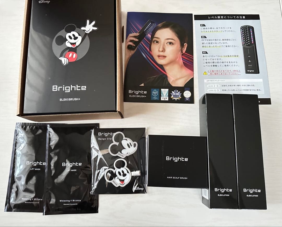 お買い得！ELEKI BRUSH+　ブライトエレキブラシプラス ミッキーマウス