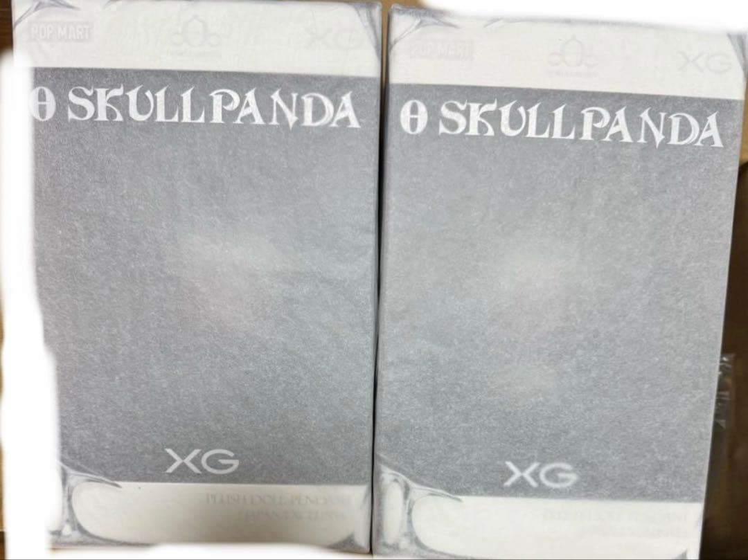2点セットSKULLPANDA × XG ぬいぐるみペンダント（日本限定）