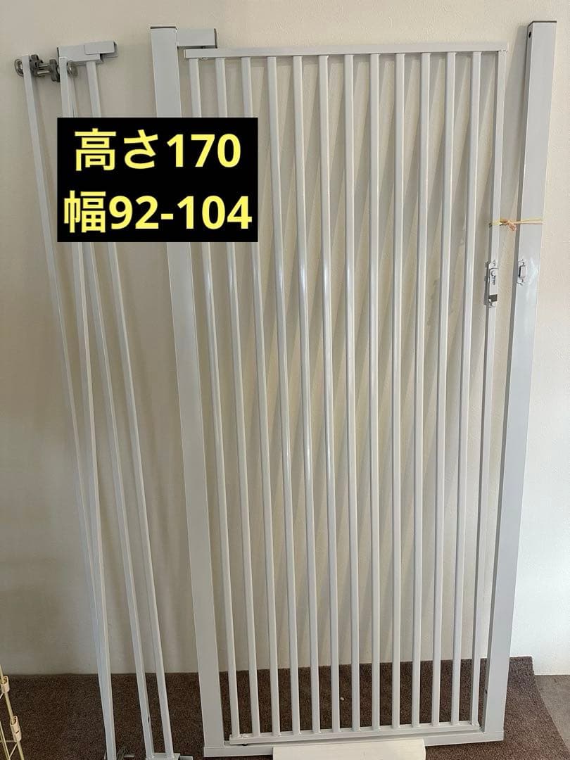LIFAXIA にゃんげーと　ペットゲート　高さ170 幅92-104対応