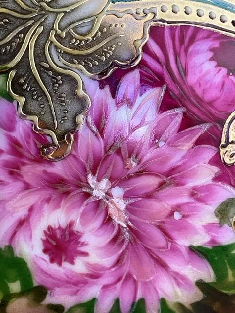 【専用２点セット】オールドニッポン SNB 花瓶・オールドニッポン 菊紋花瓶