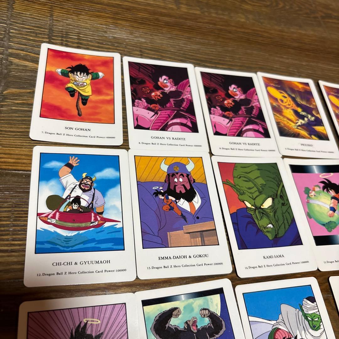 Vintage レア キラカード３枚 ドラゴンボールZ ヒーローコレクション