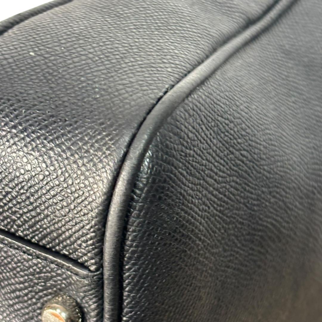 COACH ビジネスバッグ レザー A4収納 ブラック コーチ　71710