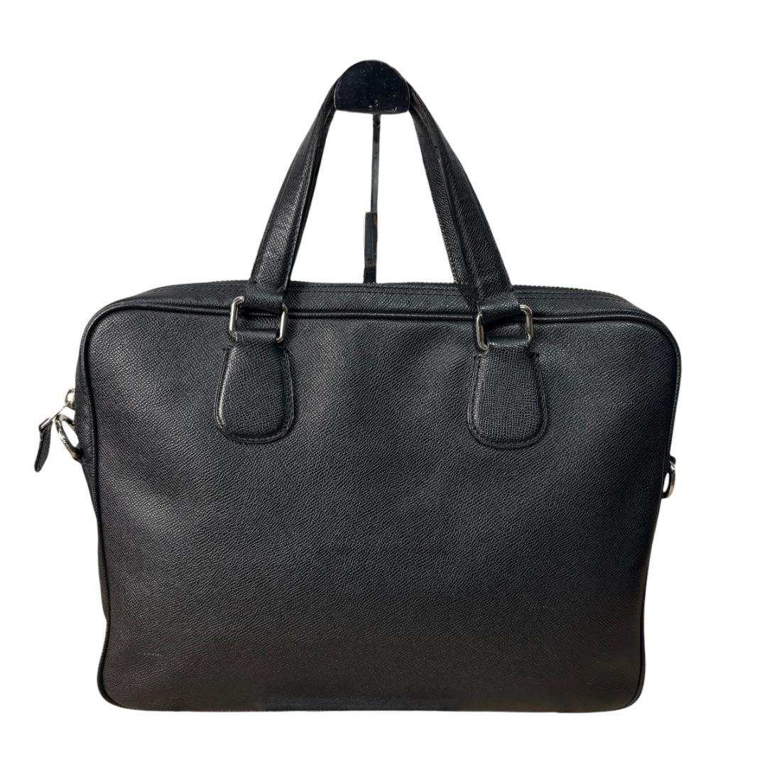 COACH ビジネスバッグ レザー A4収納 ブラック コーチ　71710