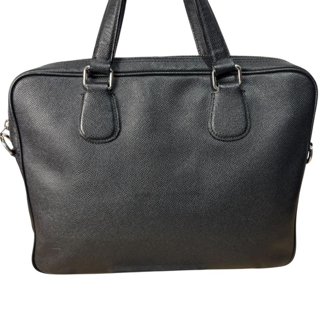 COACH ビジネスバッグ レザー A4収納 ブラック コーチ　71710