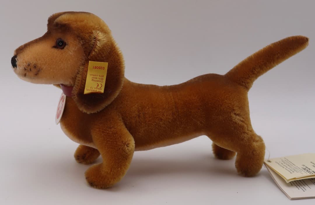 Steiff ダックスフント ぬいぐるみ