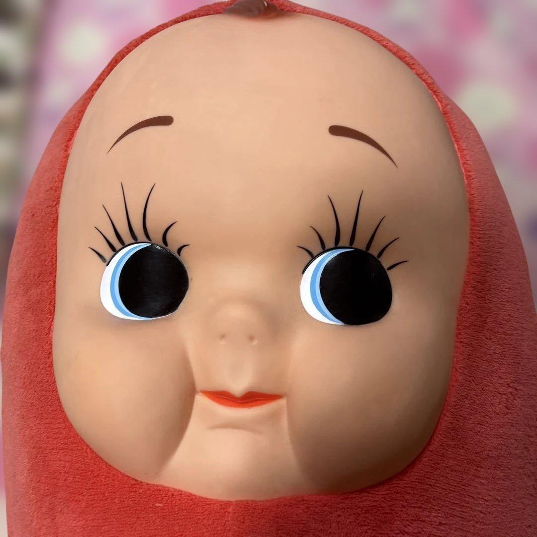 キューピー　たらこ　抱き枕　人形　特大