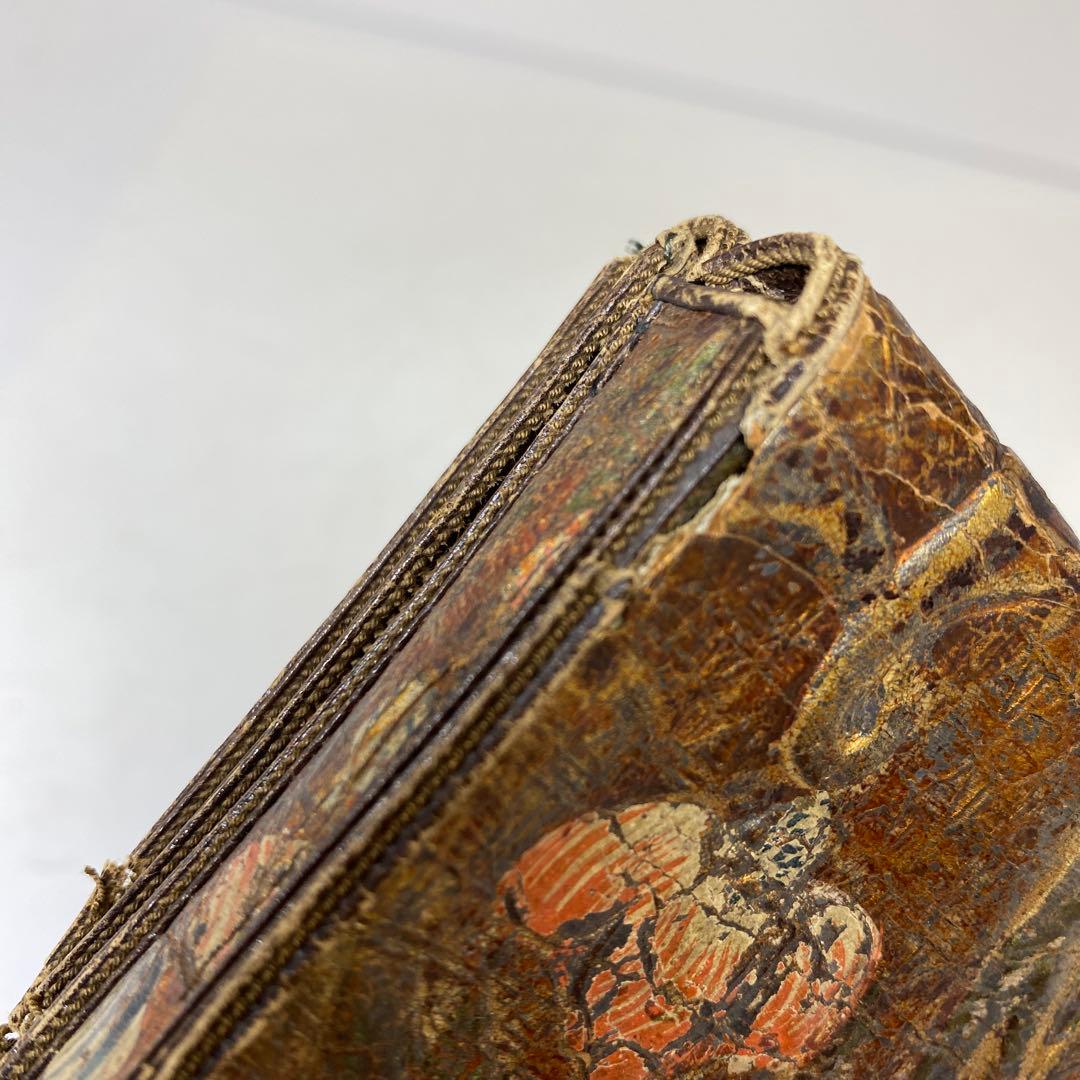 江戸時代　金唐草　銀細工金具　財布　タサオ　東さ8-0104☆2F