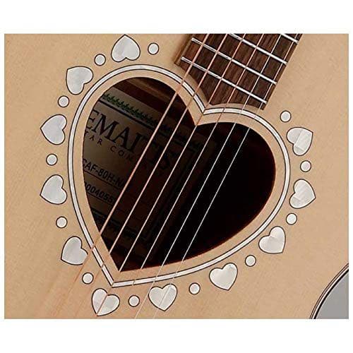 ZEMAITISアコースティックギター ハート型 ※ギターケース付き