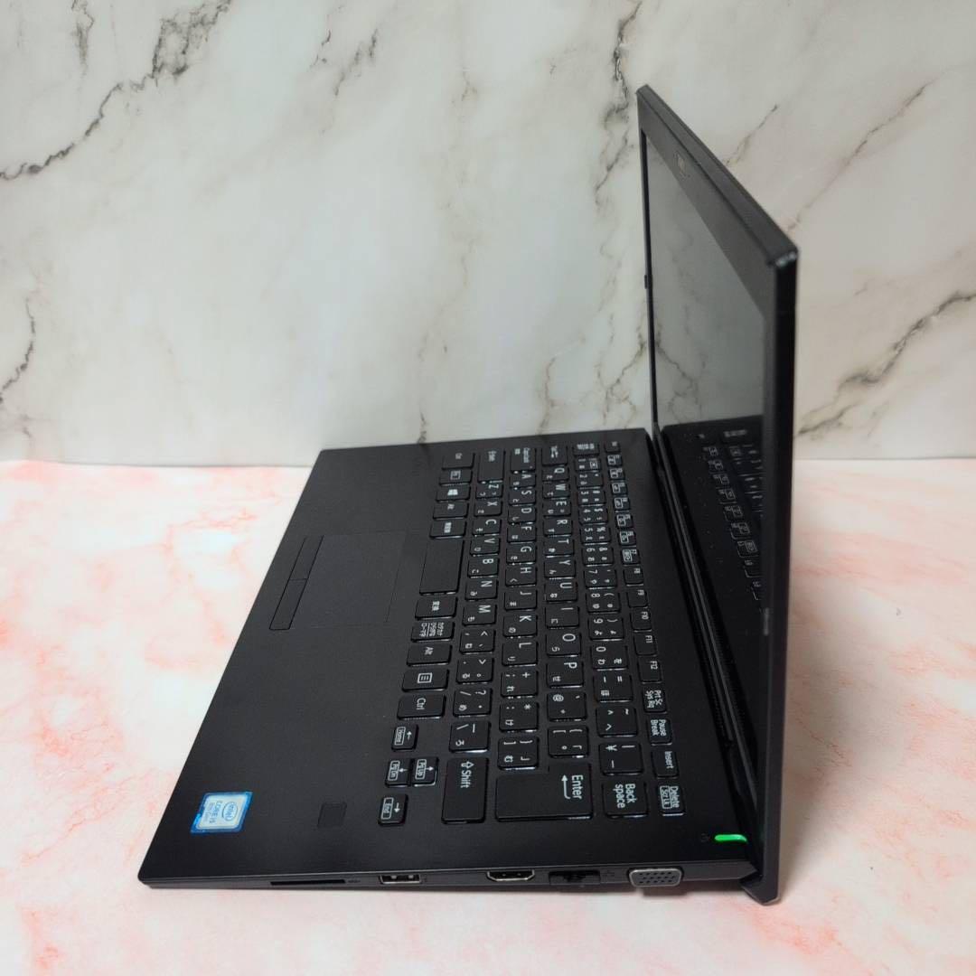 専用 軽量薄型 VAIO 第8世代 高速SSD/i5 オフィスWin11 ノート