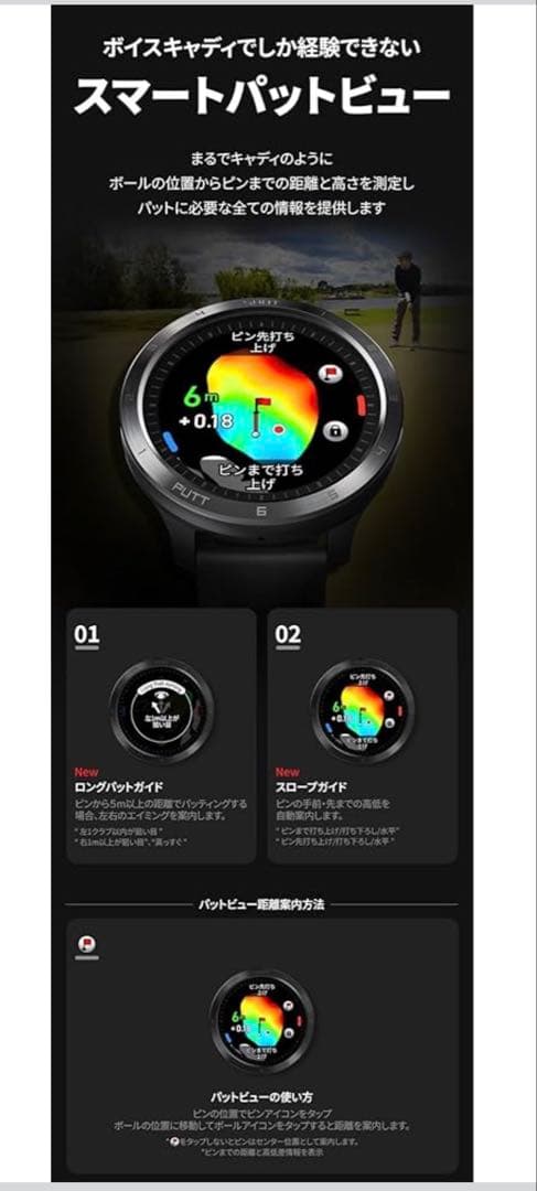 T11 Pro GPSボイスナビ ブラック　wristwatch型