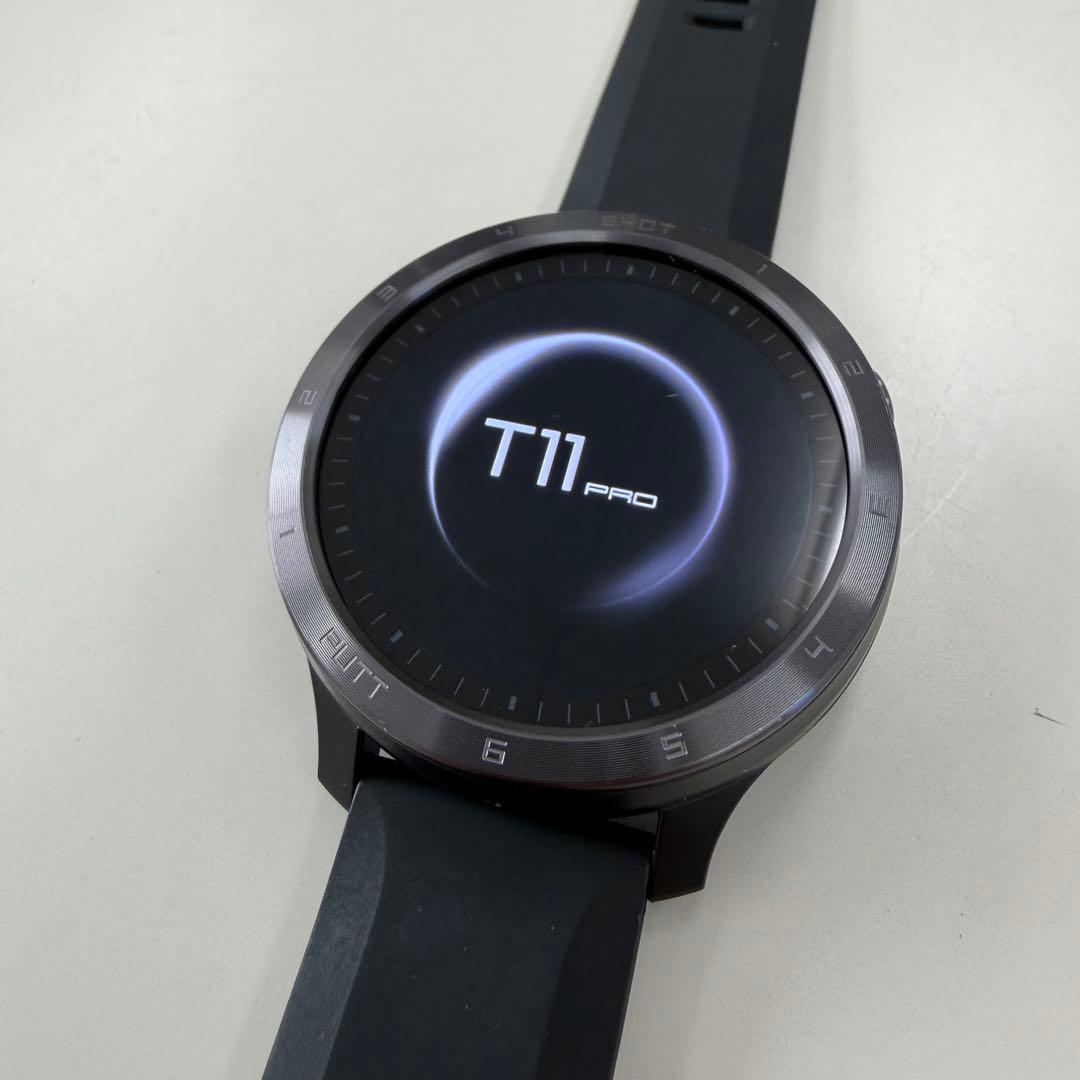 T11 Pro GPSボイスナビ ブラック　wristwatch型