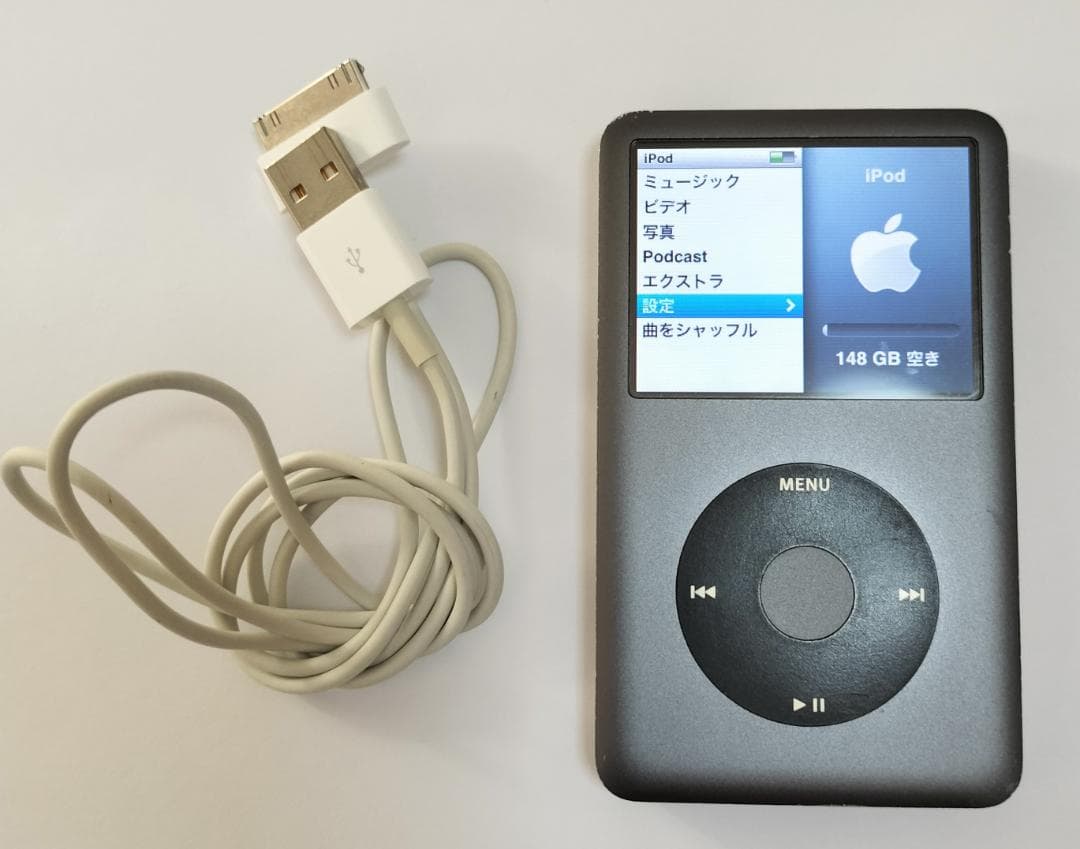 Apple iPod classic 160GB ブラック MC297J（中古）