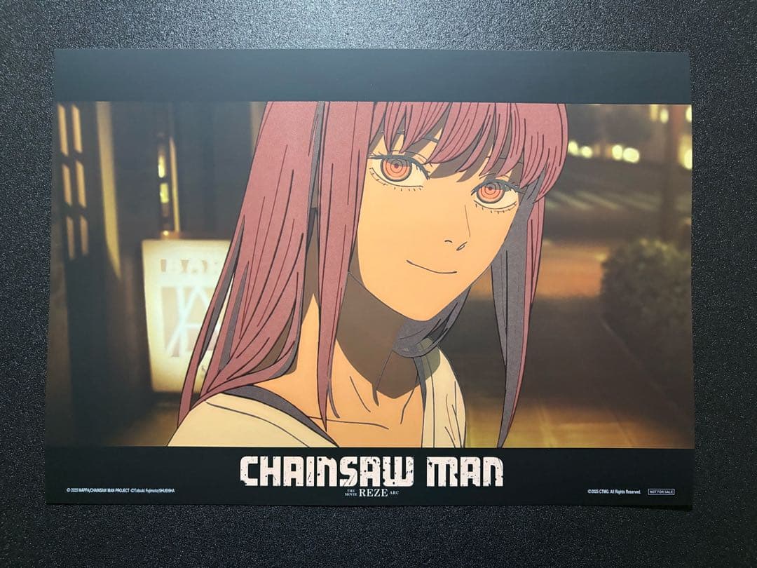 2点 台湾限定 特典 チェンソーマン レゼ編 A3 ポスター 夜行 マキマ