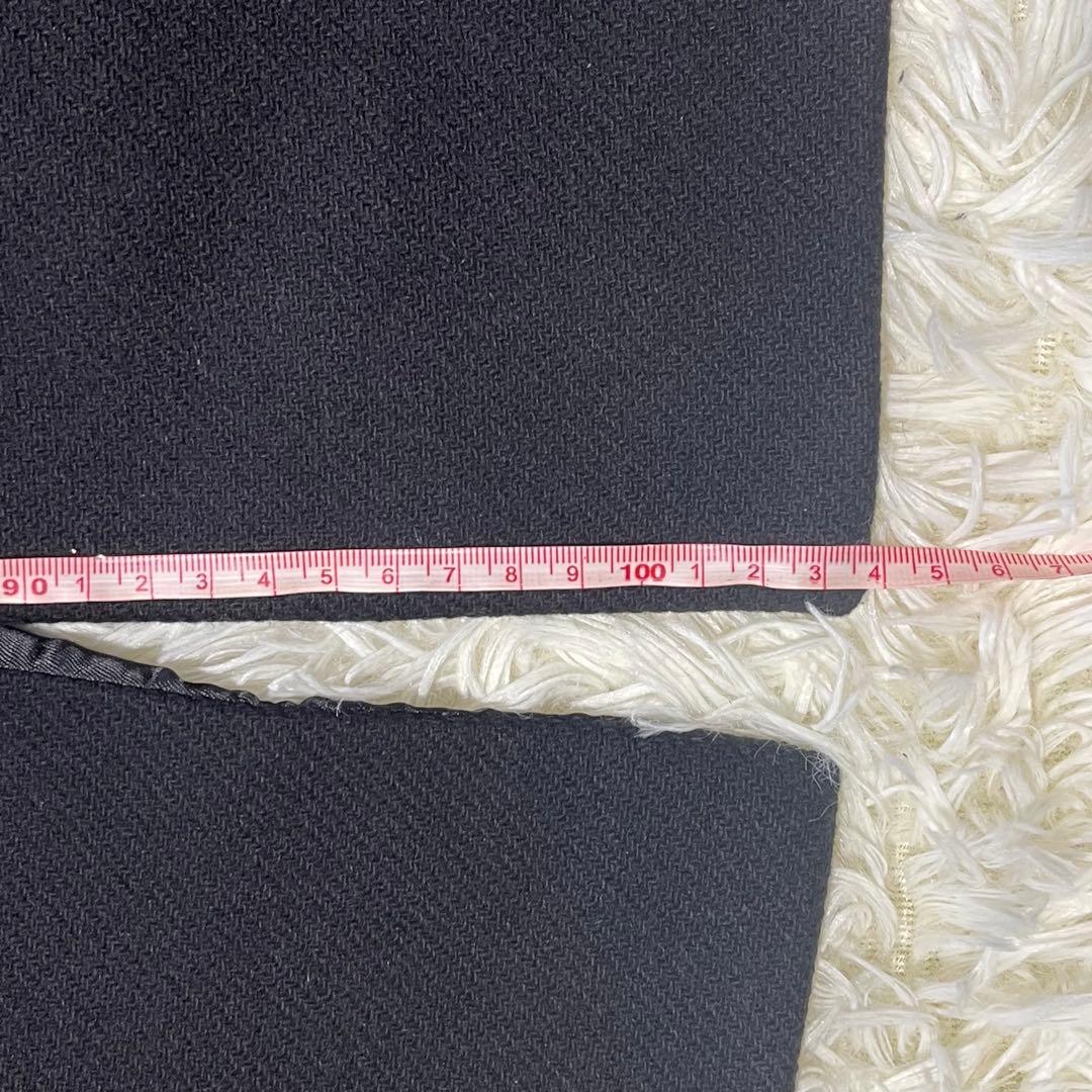 【美品】ZARA ダブルブレスト ウールコート マキシ丈 マンテコ生地 黒 L