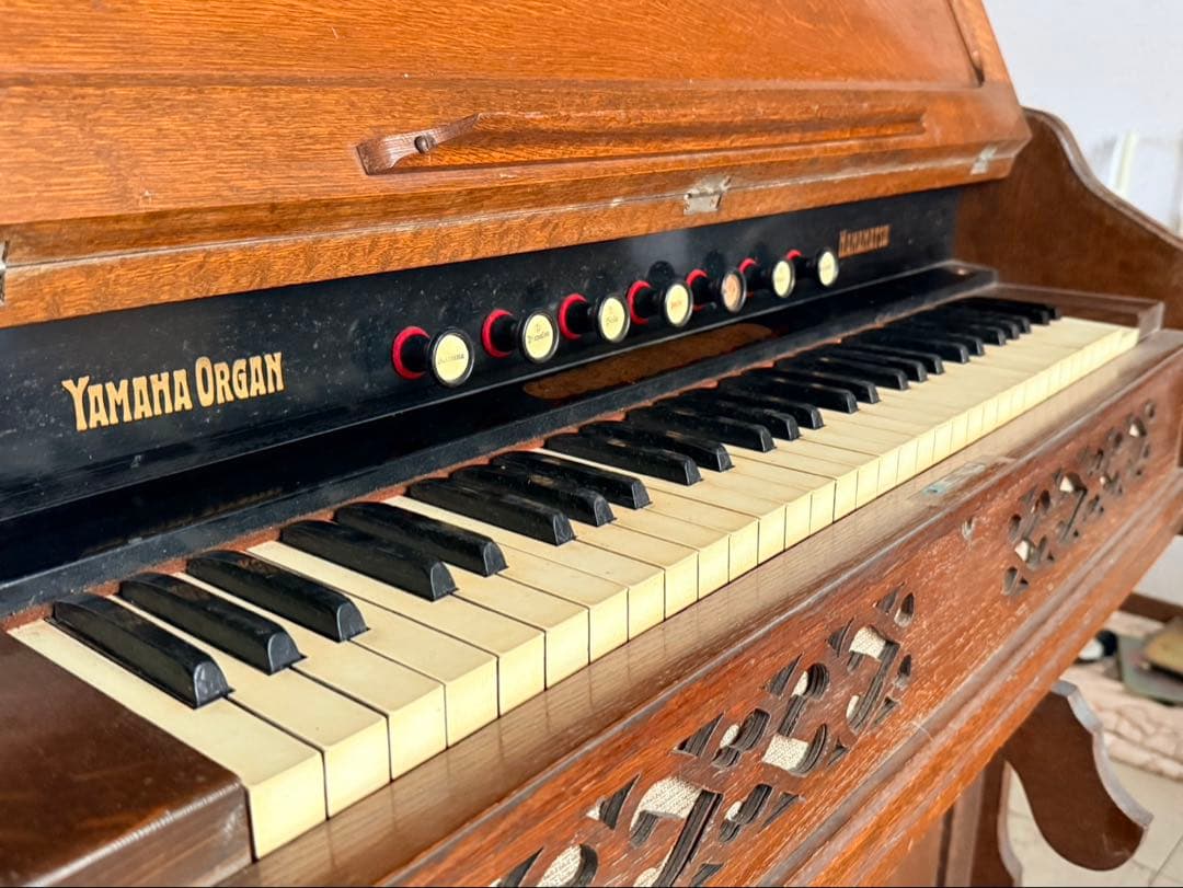明治・大正YAMAHA オルガン 足踏みリードオルガン 浜松製 ヴィンテージ