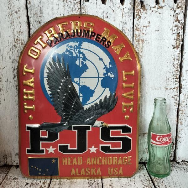 イタリア パラジャンパーズ PJS ブリキ サインボード 看板 店舗 什器
