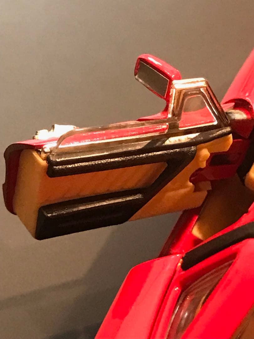 スーパーカー　アルファロメオ スパイダー 1/18 レッド 当時物 イタリア製