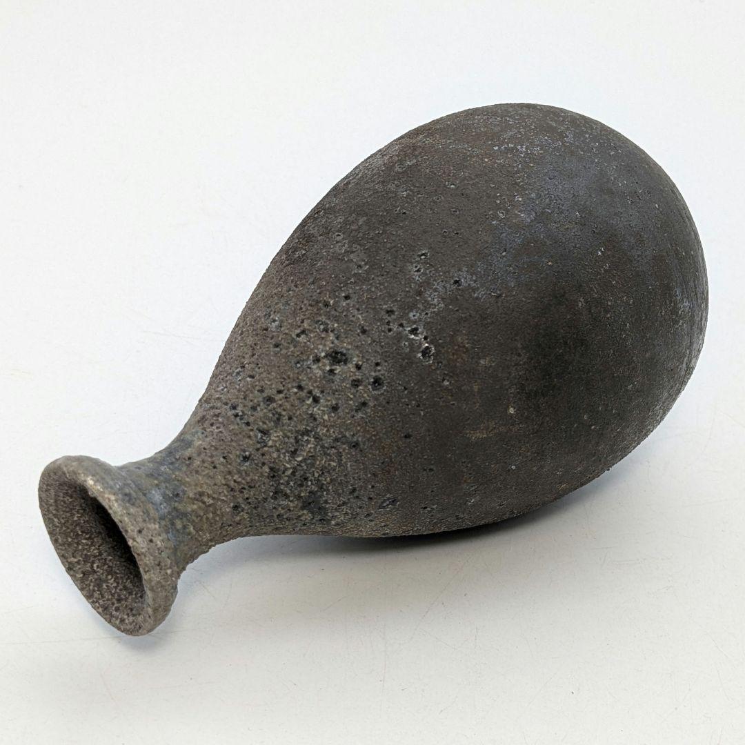 岡山県重要無形文化財 山本出 備前焼 徳利 とっくり 酒器 花器 一輪挿し花瓶