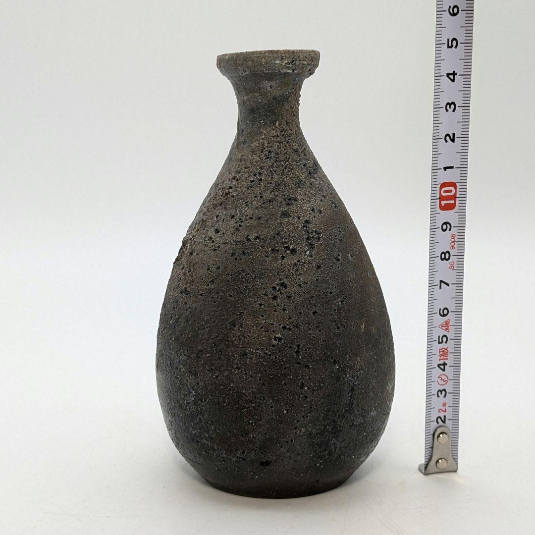 岡山県重要無形文化財 山本出 備前焼 徳利 とっくり 酒器 花器 一輪挿し花瓶