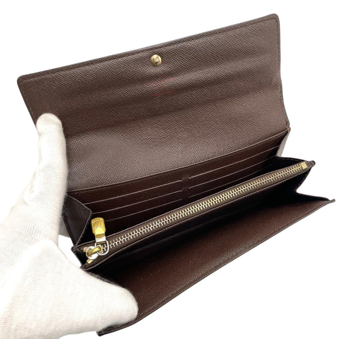 正規品✨ルイヴィトン ポルトフォイユ サラ ダミエ エベヌ 長財布